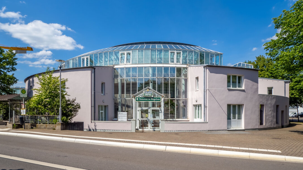 Ansicht des Bürgerhauses Dudweiler