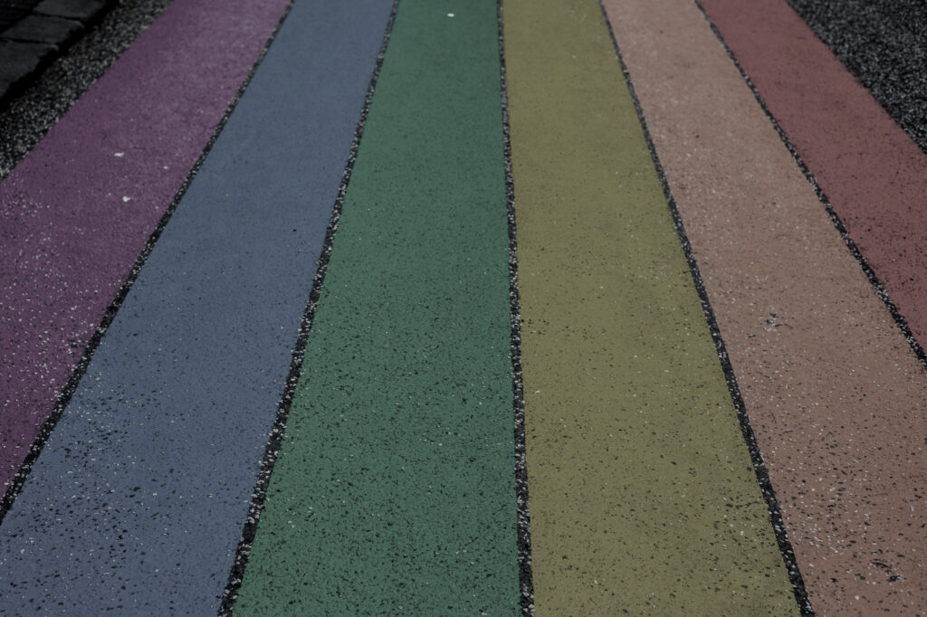 CSD Farben eingegraut